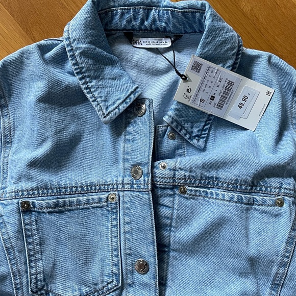 Zara Denim Mini Dress - Picture 4 of 6